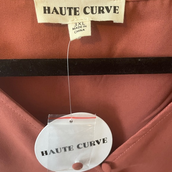 Rose / Mauve top. Size 3x - Picture 3 of 4